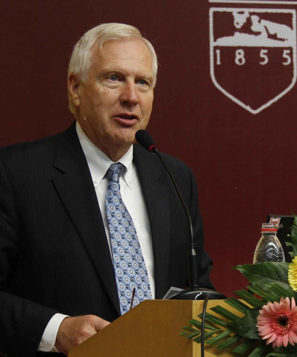 Penn State President Rodney Erickson,