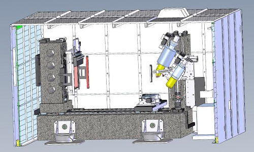 CT Scanner rendering